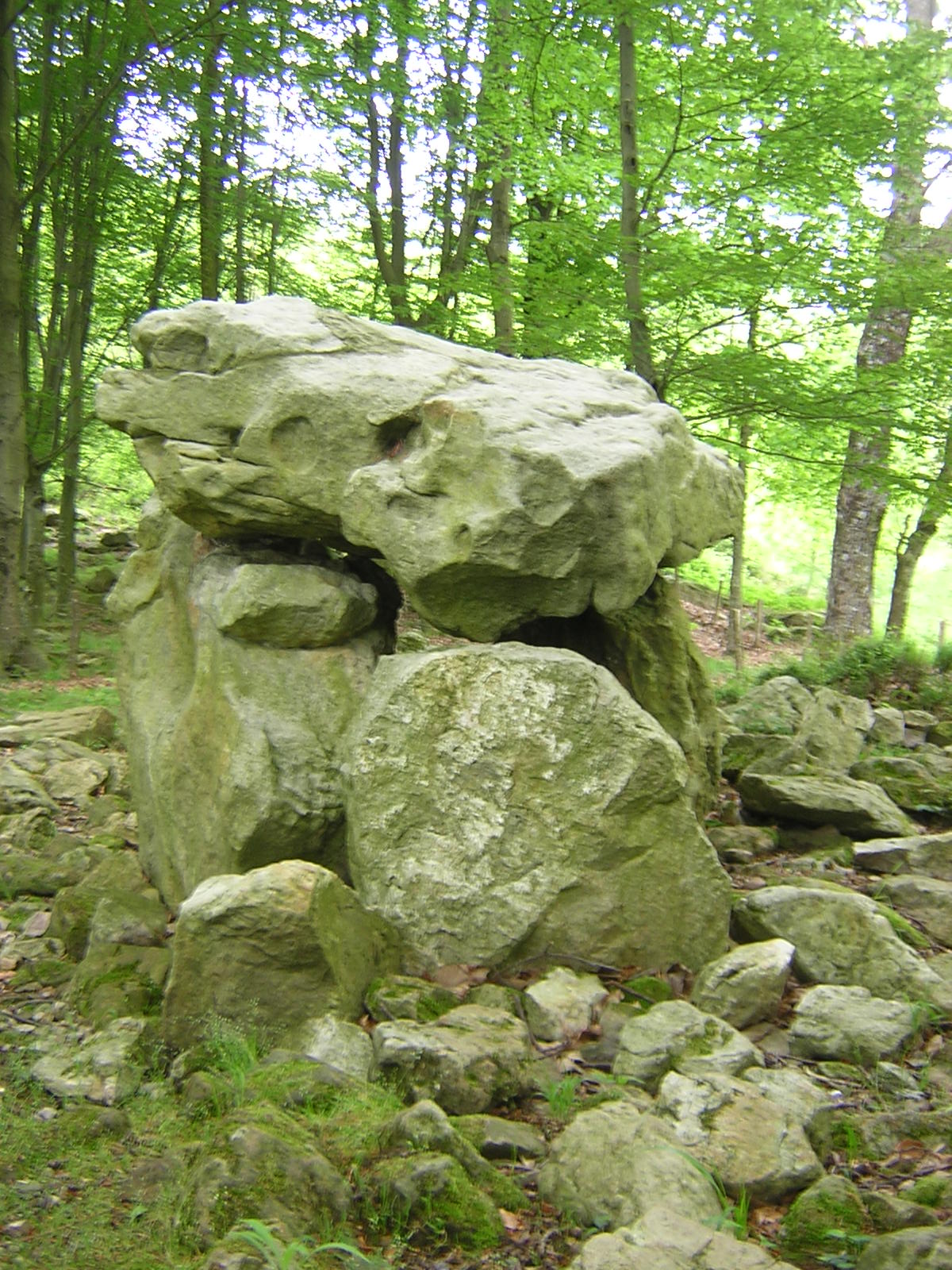 Dolmen Aitzetako txabala Trikuharria
