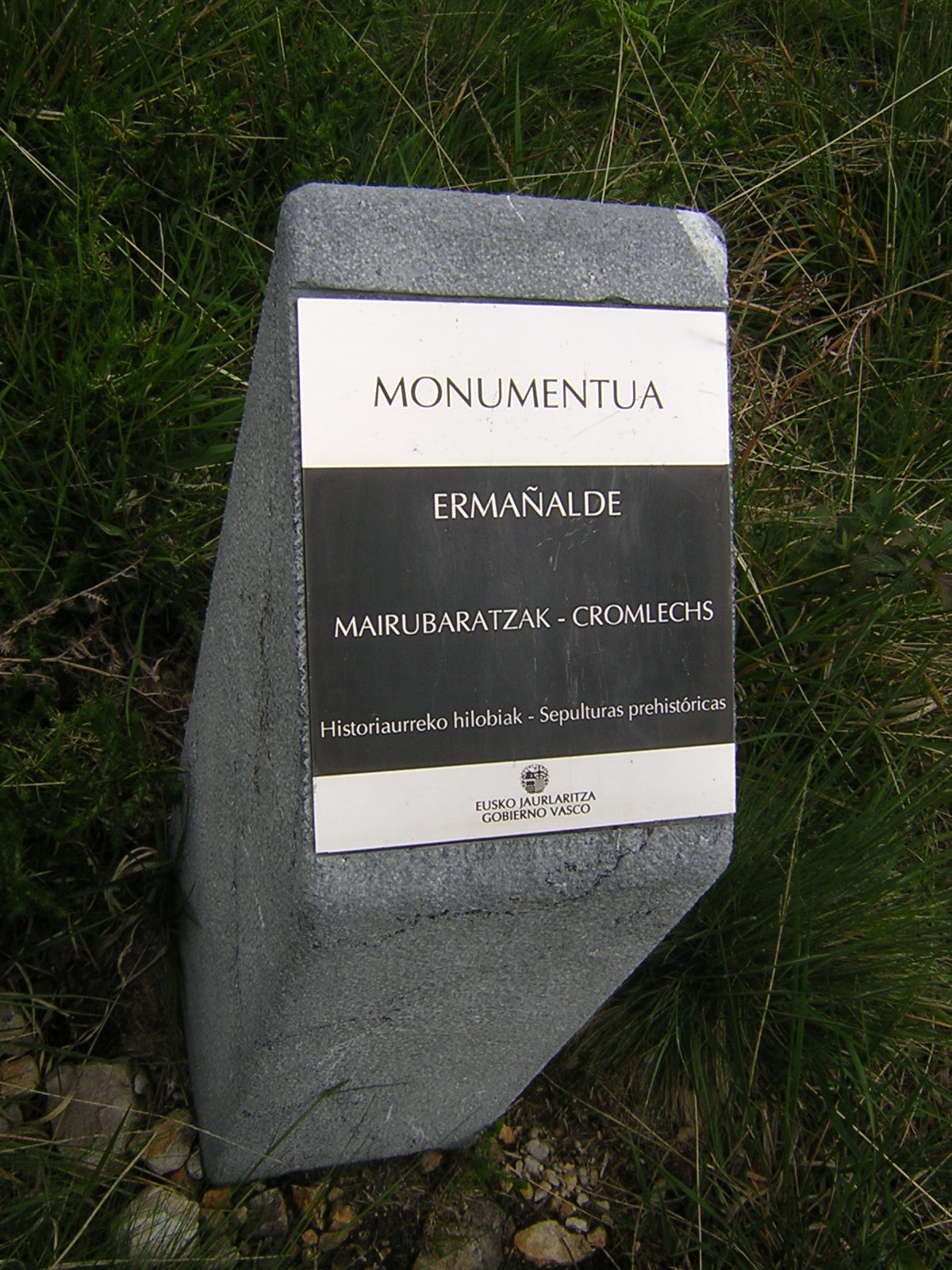 Cromlech Ermañalde Mairubaratza